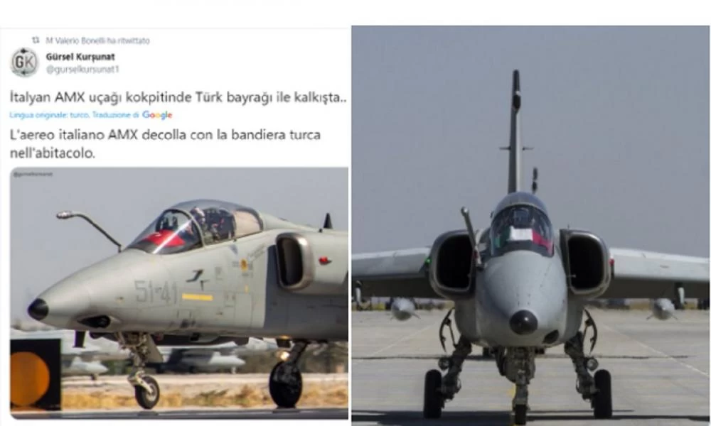 Το ξεφτίλισαν: Έβαλαν τουρκική σημαία σε ιταλικό μαχητικό!